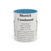 11oz bluetick coonhound mug, Light Blue