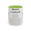 11oz bluetick coonhound mug, Light Green