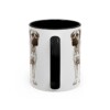11oz Boerboel Mug, Black, back view