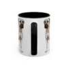 11oz Funny Boerboel Mug, Black, back view
