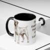 11oz Funny Boerboel Mug, Black, lifestyle photo