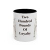 11oz Funny Boerboel Mug, Black, front view