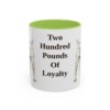 11oz Funny Boerboel Mug, Light Green, front view