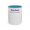 11oz Boerboel Latin Mug, Light Blue, front view