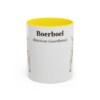 11oz Boerboel Latin Mug, Yellow, front view