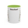 11oz Boerboel Mug, Light Green, front view