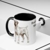 11oz Boerboel Dog Mom Mug, Black, lifestyle photo