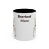 11oz Boerboel Dog Mom Mug, Black, front view