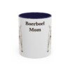 11oz Boerboel Dog Mom Mug, Navy, front view
