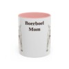 11oz Boerboel Dog Mom Mug, Pink, front view