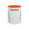 11oz Boerboel Mug, Orange, front view