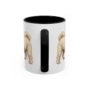 11oz Bolognese Dog Dad Mug, Black, back view