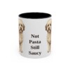 11oz-bolognese-mug-humor-black-front 11oz Funny Bolognese Mug, Black, front view