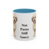 11oz-bolognese-mug-humor-light-blue 11oz Funny Bolognese Mug, Light Blue, front view