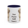 11oz-bolognese-mug-humor-navy 11oz Funny Bolognese Mug, Navy, front view