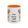 11oz-bolognese-mug-humor-orange 11oz Funny Bolognese Mug, Orange, front view