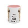 11oz-bolognese-mug-humor-pink 11oz Funny Bolognese Mug, Pink, front view