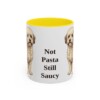 11oz-bolognese-mug-humor-yellow 11oz Funny Bolognese Mug, Yellow, front view