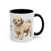 11oz Bolognese Latin Mug, Black, right side view
