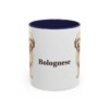 11oz Bolognese Mug, Navy, front view