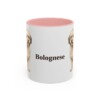 11oz Bolognese Mug, Pink, front view