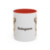 11oz Bolognese Mug, Red, front view