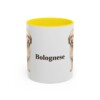 11oz Bolognese Mug, Yellow, front view