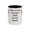 11oz-border-terrier-mug-humor-black-front 11oz Funny Border Terrier Mug, Black, front view