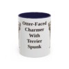 11oz-border-terrier-mug-humor-navy 11oz Funny Border Terrier Mug, Navy, front view