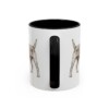 11oz border terrier mug, Black