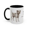 11oz border terrier mug, Black
