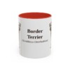 11oz border terrier mug, Red