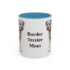 11oz border terrier mug, Light Blue