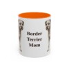 11oz border terrier mug, Orange
