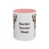 11oz border terrier mug, Pink