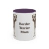 11oz border terrier mug, Purple