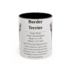 11oz border terrier mug, Black