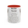11oz border terrier mug, Red