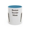 11oz boston terrier mug, Light Blue