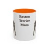 11oz boston terrier mug, Orange