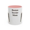 11oz boston terrier mug, Pink