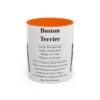 11oz boston terrier mug, Orange