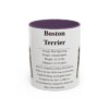 11oz boston terrier mug, Purple