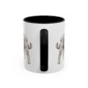 11oz Bouvier des Flandres Dog Dad Mug, Black, back view