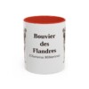 11oz-bouvier-des-flandres-mug-latin-red 11oz Bouvier des Flandres Latin Mug, Red, front view