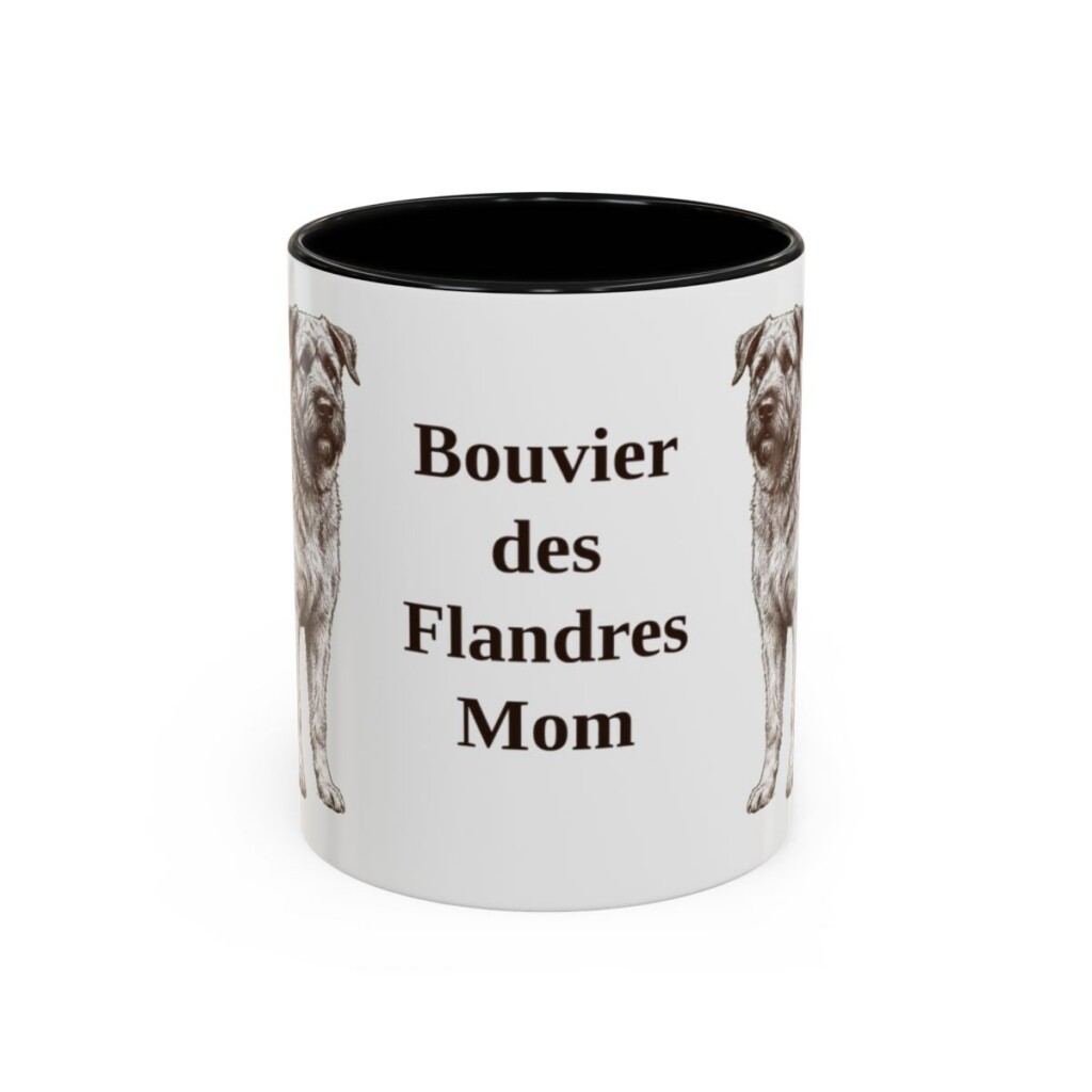 11oz-bouvier-des-flandres-mug-mom-black-front 11oz bouvier des flandres mug, Black