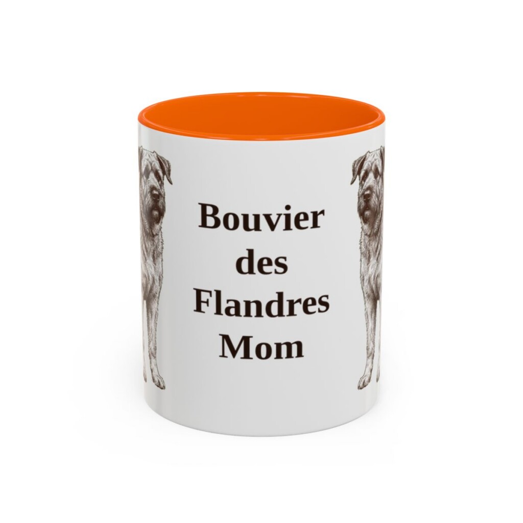 11oz-bouvier-des-flandres-mug-mom-orange 11oz bouvier des flandres mug, Orange