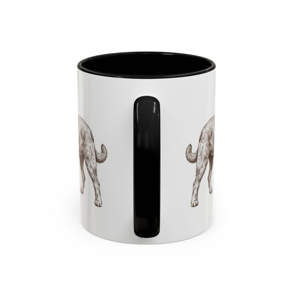11oz bouvier des flandres mug, Black