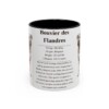 11oz bouvier des flandres mug, Black