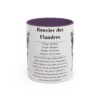 11oz bouvier des flandres mug, Purple